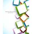 Background with squares vector image