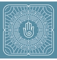 Mandala in outline style Mandala in outline style vector image