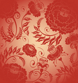 Red pattern vector image