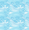 Japanese seamless waves vector image