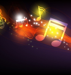 Music concept background vector image