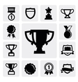 Trophy and awards vector image