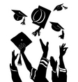 Graduation vector image