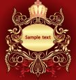 Heraldry design vector image