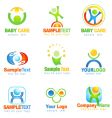Logos vector image