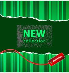 Fashion retail banner vector image