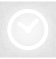 Symbol on textured paper vector image