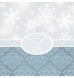 Christmas background vector image