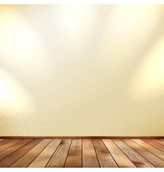 Light wooden interior EPS 10 vector image