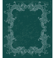 Vintage frame vector image