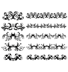 Seamless border vector image