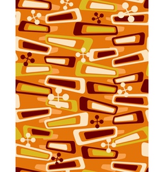 Retro seamless background vector image