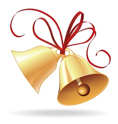 Christmas or wedding bells vector image