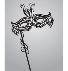 Carnival mask vector image