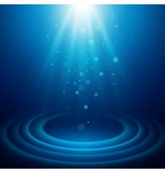 Background with rays of light vector image