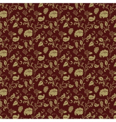 Burgundy pattern vector image