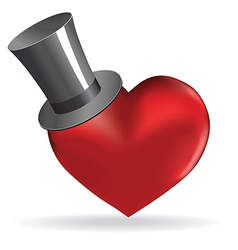 Love heart vector image