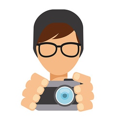 Pothographer icon Pothographer icon vector image
