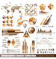 Infographical Icons vector image