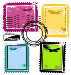 Grunge stamps vector image