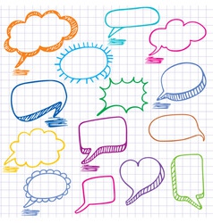Bubbles for speech vector image