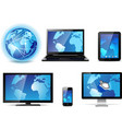 Electronic devices vector image