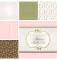 Vintage Retro Patterns vector image