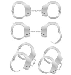 Handcuffs vector image