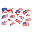 United States flag vector image