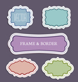 Decoration frame vector image