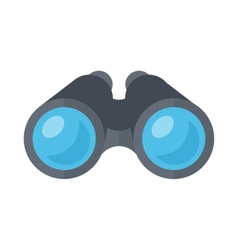 Binoculars spy glasses Binoculars spy glasses vector image