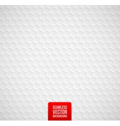 Hexagons seamless white background Hexagons seamless white background vector image