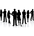 Business team vector image