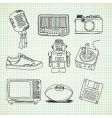 Retro stuff vector image