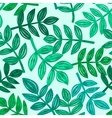 Leaves of tropical plants seamless pattern vector image