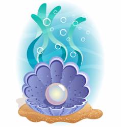 Pearl vector image