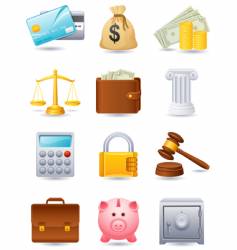 Finance icon vector image