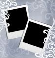 Scrapbook template vector image