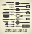 Kitchen Tools Set vector image