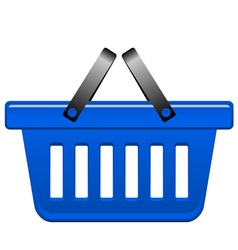 Blue Basket vector image