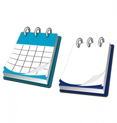 Calendar icon vector image
