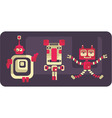 Robots vector image