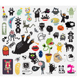 Misc cartoons vector image