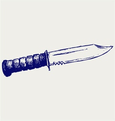 Corps knife vector image