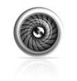 Jet engine vector image