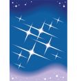 Starlight background vector image