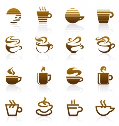 Coffee logo vector image