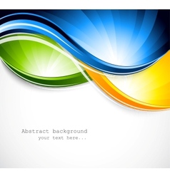 Abstract colorful background vector image