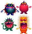 Ugly creature vector image