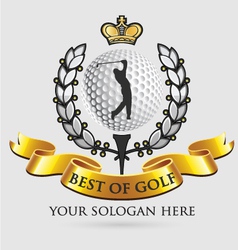 Best-of-golf vector image